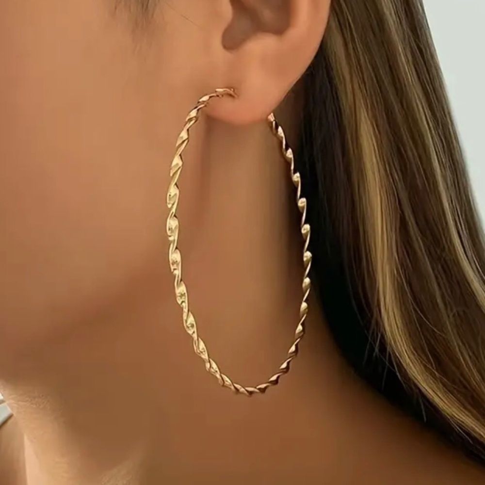 ✨✨✨Large Twisted Hoop Earring✨✨✨